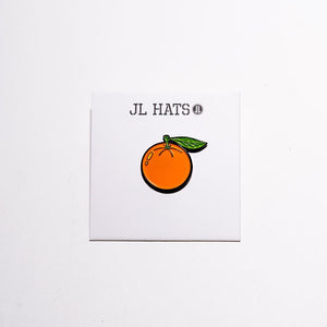 Orange Hat Pin