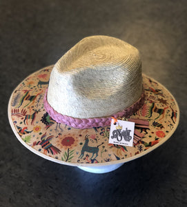Sombrero Alebrijes Rosa
